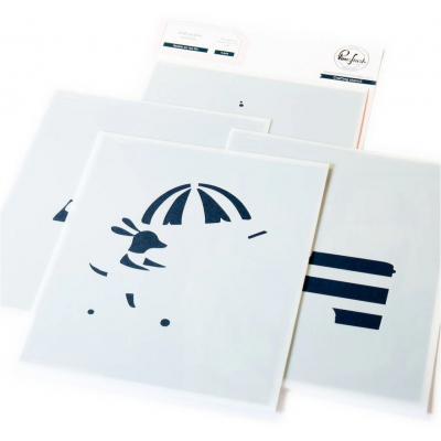 Pinkfresh Studio Stencil - Gelato on the Go